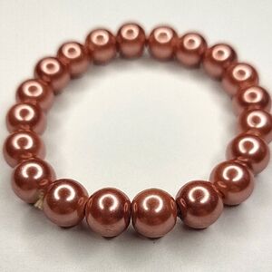 Copper Pearl Bracelet